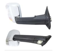 Specchio Specchietto Retrovisore Esterno Per Dodge Ram 2500 2013 2014 2015-2018 Porta Specchio Montaggio Cromato Braccio Lungo Con Controllo Della Temperatura Laterale(1 pair)
