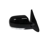 Specchio Specchietto Retrovisore Esterno Per Hyundai Per Santa Fe 2.4L .7L 2007 2008 2009 2010 2011 2012 Accessorio Auto 6/8 PIN Con Lampada Pieghevole Lato Specchietto Retrovisore(Black 8 PIN Right)