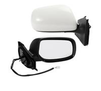 Specchio Specchietto Retrovisore Esterno Per Toyota Per Yaris Hatchback 2007-2011 Regolazione Potenza Specchietto Retrovisore Sostituzione Vista Laterale(Right White)