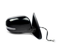 Specchio Specchietto Retrovisore For Mitsubishi For Outlander 2014 2015 2016 2017 2018 2019 9 Pins Car Rearview Assembly Side Mirror Power Heated Turn Signal(Nero,Giusto)