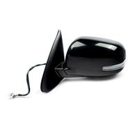 Specchio Specchietto Retrovisore For Mitsubishi For Outlander 2014 2015 2016 2017 2018 2019 9 Pins Car Rearview Assembly Side Mirror Power Heated Turn Signal(Nero,Sinistra)