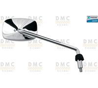 SPECCHIO SPECCHIETTO RETROVISORE LATO DESTRO CROMATO PER PIAGGIO BEVERLY 125 - BEVERLY 250 - PIAGGIO BEVERLY 300 - BEVERLY 400 - 500 ORIGINALE.