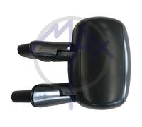 SPECCHIO SPECCHIETTO RETROVISORE MANUALE FIAT DOBLO' DAL 2001 AL 2010 SX NERO