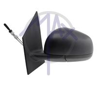 Specchio Specchietto Retrovisore per Smart Fortwo 2014 Meccanico Nero Sinistro