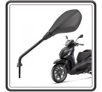 SPECCHIO SPECCHIETTO RETROVISORE NERO LATO SINISTRO SX PER BEVERLY 300 DAL 2021 AL 2024 - BEVERLY 400 DAL 2021 AL 2024 ORIGINALE PIAGGIO