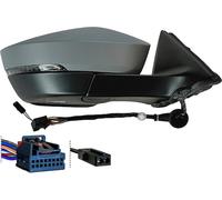 Specchio Specchietto Retrovisore per Skoda Octavia Dal 2020 13+2 Pin Destro