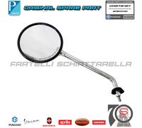 SPECCHIO RETROVISORE SINISTRO ORIGINALE VESPA GT 200 GTS 125 250 300 CROMATO
