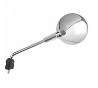 SPECCHIO SPECCHIETTO RETROVISORE VETRO VETRINO DESTRO CROMATO PER PIAGGIO VESPA DIESIS 125 - DIESIS 150 - VESPA DIESIS 250 2T ORIGINALE.