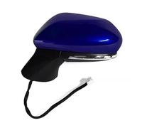 Specchio Specchietto Set Specchietti Retrovisori Elettrici Esterni A 8 Pin Auto Per Toyota Per Avalon 2019-2023 Con Accessorio Indicatori Direzione Specchietto Retrovisore Esterno(Blu,Sinistra)