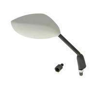 Specchio Sport destra M8/M10 ovale bianco