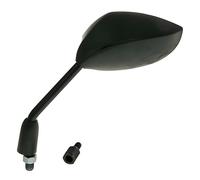 Specchio Sport sinistra M8/M10 ovale nero