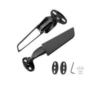 Specchio Stealth moto per Ninja ZX6R ZX10R 250 YZF R1 R3 R125 R15 R6 R25 Specchio alare 360° rotante regolabile moto specchio laterale (Ridotte)