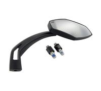 Specchio STR8 CNC Style II, a destra, il nero