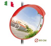 Specchio Stradale 60 Cm Convesso Grandangolo Infrangibile Incrocio Strada Pro