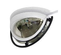 Specchio stradale convesso regolabile Specchio convesso acrilico 180 gradi 30-50 cm(50cm(20inch))