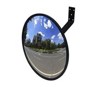 Specchio stradale convesso, Specchio angolare convesso da 30 cm di diametro, materiale PC, grandangolare