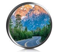 Specchio stradale: specchio convesso da 30 cm, specchio grandangolare convesso rotondo, specchio parabolico, specchio panoramico per garage, traffico, vialetti, cortile, magazzino, uso esterno e