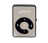 Specchio Superficie Mini Lettore MP3 Escursionismo Viaggiare Partito Portatile di Plastica Musica Giocare Dispositivo Lettore di Schede Built-in Batteria Nero