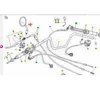 Specchio sx Moto Guzzi California EV GU03769400