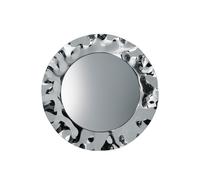 Specchio tondo di lusso con cornice in vetro mosso moderno piccolo CIC-820
