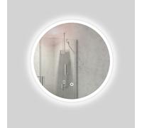 Specchio Tondo Led Con Touch Elegante Per Il Bagno Dimmerabile Da Parete