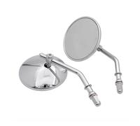 specchio trasparente Ferro Specchietto Retrovisore Moto Per Harley Per Davidson Per Street Per Glide Per Sportster 883 1200(Chrome)
