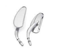 specchio trasparente Pe Harley Per Davidson 8 Mm R Specchietti Retrovisori Laterali Moto(Chrome)