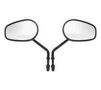 specchio trasparente Per Harley Per Motociclette Davidson Specchietti Retrovisori Laterali 8 Mm(Chrome)