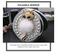 Specchio Trucchi Per Il Trucco Portatile Ingrandire Lo Cosmetico Ingranditore