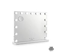 Specchio Trucco InnovaGoods Hollywood 15 LED 3 Toni Luce 10X