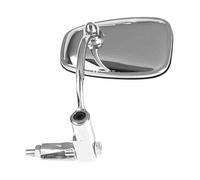 SPECCHIO UNIVERSALE, CROMATO, MONTATO SU TERMINALI MANUBRIO DA 22,2 MM (E189CR)