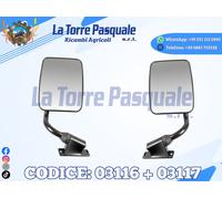SPECCHIO UNIVERSALE DESTRO SINISTRO COPPIA TRATTORE-MULETTO-MACCHINA OPERATRICE
