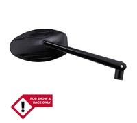 HIGHSIDER smart Specchietto Manubrio Ferrara Nero (1pz), nero