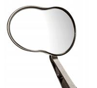 Specchio universale per bicicletta Ergotec M-99 - supporto manubrio - nero