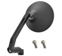 Specchio Universale per Molti Veicoli Nero M10 Filetto Entrambi i Lati Montato