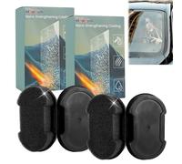 Specchio usa e getta, 2 pezzi Visiolex Nano Coat One Way Mirror, Nano Coat One Way Mirror per Windows, Monitoring Rooms, And Car Rearview Mirrors