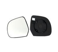 Specchio Vetro di Ricambio SX Adatto per Dacia Dokker Ke _ 11/12- Con Piastra Co