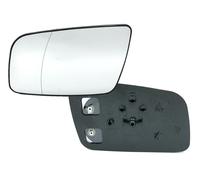 Specchio Vetro Specchietto Laterale SX Riscaldato Adatto A per Opel Astra G