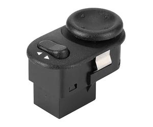 SPECCHIO VISTA LATERALE DELL'AUTO SPECCHIO VISTA POSTERIORE INTERRUTTORE REGOLAZIONE MANOPOLA DI CONTROLLO NERO ABS DI ALTA QUALITÀ PER