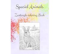 Special Animals: Zentangle coloring Book