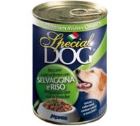 Monge Special Dog Adult Bocconi Selvaggina e Riso - Lattina Da 400 Gr - CONFEZIONE RISPARMIO
