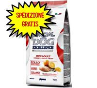 CROCCHETTE PER CANI ADULTI 3KG CON POLLO,RISO,AGRUMI SPECIAL DOG EXCELLENCE MINI ADULT ITALIAN SUPERPREMIUM - MONGE