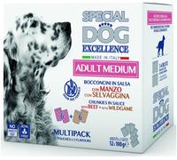 SPECIAL DOG Excellence Medium Adult Busta Multipack 12x100G MIX CARNI