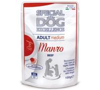 SPECIAL DOG Excellence Medium Adult Busta Multipack 24x100G MANZO