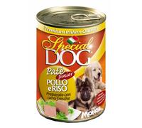 Monge Special Dog Puppy Junior Patè Pollo e Riso - Lattina Da 400 Gr - CONFEZIONE RISPARMIO