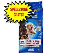 MONGE Special Dog Puppy & Junior Pollo e Riso Kg.15 - Crocchette per cane cani
