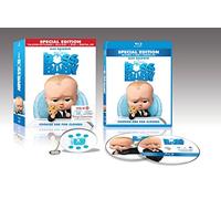 Special Edition The Boss Baby Blu-Ray DVD Digital HD and Talking Keychain