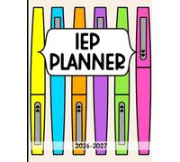 Special Education All-in-One IEP and Lesson Planner | Special Ed Teacher Planner and Caseload Management