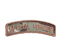 Special Forces SF Tab Badge SOF Multicam Green Berets US Army Tactical Morale Touch Fastener Patch