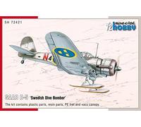 Special Hobby Modello aereo SAAB B-5 Bombardiere subacqueo svedese 1:72